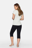 Elegant Women's Pajama Set with Lace Detail and Soft Fabric