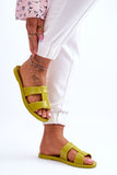 Eco-Friendly Vegan Flip-Flops with Bubble Gum Scent