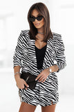 Elegant Floral Jacket & Skirt-Shorts Set for Any Occasion