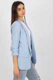 Stylish Unbuttoned Women's 3/4 Sleeve Lined Jacket
