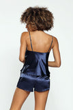 Elegant Strapless Sleep Set with Comfortable Shorts