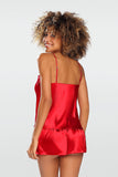 Luxurious Satin Two-Piece Sensual Nightwear Set