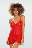 Stacy Women's Set: Elegant Tulle Shirt & Delicate Panties