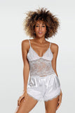 Satin Lace Lingerie Set for Ultimate Sensual Appeal