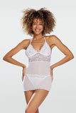 Elegant Lace Chemise and Panties Set for Romantic Nights