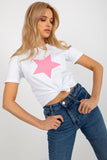 Decorative Print Women's Short Sleeve T-Shirt