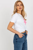 Decorative Print Women's Short Sleeve T-Shirt