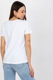 Decorative Print Short Sleeve Women's T-Shirt