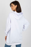Casual Hooded Sweatshirt with Pockets and Front Inscription