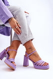 Chic Women's Eco-Friendly Sandals with Adjustable Ankle Strap