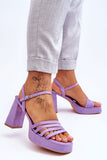 Chic Women's Eco-Friendly Sandals with Adjustable Ankle Strap