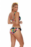 Colorful Tiered Classic Bikini Bottoms for Vacation Vibes