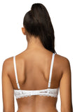 Elegant Lace Push-Up Bra for Deep Necklines and Comfort