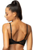 Elegant Lace Push-Up Bra with Removable Inserts