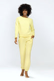 Cozy Long Sleeve Sweatshirt & Adjustable Sweatpants Set