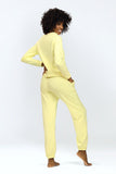 Cozy Long Sleeve Sweatshirt & Adjustable Sweatpants Set