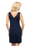 Lace-Trimmed Comfort T-Shirt for Elegant Evenings
