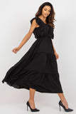 Loose-Fit Sleeveless Summer Dress with Square Neckline