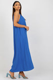 Loose Summer Dress with Tied Straps for Warm Days