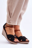 Chic Summer Sandals with Comfortable Heel and Adjustable Strap