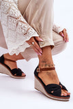 Chic Summer Sandals with Comfortable Heel and Adjustable Strap