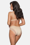 Elegant Cotton and Tulle Blend with Sheer Details