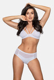 Elegant Cotton and Tulle Women's Panties for Comfort
