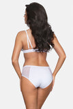 Elegant Cotton and Tulle Women's Panties for Comfort