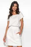 Lightweight Casual Dress with Elastic Waistband