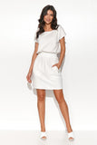 Lightweight Casual Dress with Elastic Waistband