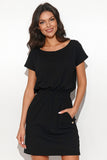 Lightweight Casual Summer Dress with Elastic Waistband