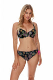 Colorful Supportive Bikini Bra for Curvy Women