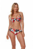 Nautical-Themed High-Waisted Panties with Chic Ties