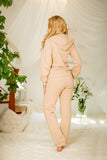 Comfortable Cotton Pants with Cuffed Hem & Pockets