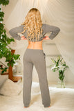 Comfortable Drawstring Cotton Fogo Pants with Pockets