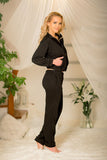 Comfortable Fogo Sweatshirt with Pockets and Ribbed Hem