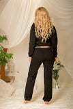Comfortable Fogo Sweatshirt with Pockets and Ribbed Hem