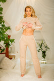 Boho-Style Cotton Pants with Lace Pockets for Comfort
