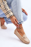 Eco-Suede Slip-On Moccasins with Rhinestone Detail