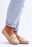 Eco-Suede Slip-On Moccasins with Rhinestone Detail