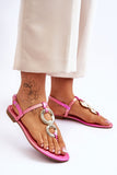 Stylish Artificial Leather Sandals with Comfortable Footbed