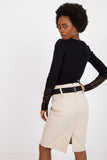 Elegant Ribbed Blouse with Lace Detail for Everyday Style