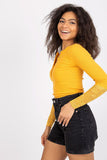 Elegant Ribbed Blouse with Lace Detail for Everyday Style