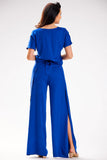 Grecian Tiered High-Waisted Airy Pants in Four Colors