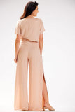 Airy Tiered High-Waisted Grecian Pants in Four Colors