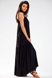 Airy Ruffle Dress with Back Neckline - Perfect for Summer