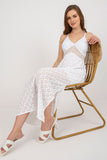 Chic Strapless Openwork Dress with Sweetheart Neckline