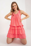 Elegant Viscose Dress with Flattering Fit
