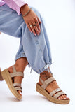 Eco Leather Women's Sandals with Soft Suede Insole