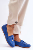 Eco-Suede Classic Moccasins with Decorative Straps
